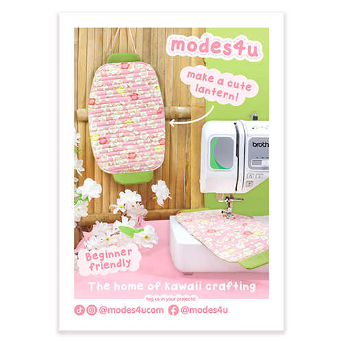 modes4u Make Your Own Quilted Hanging Lantern PDF Pattern 1