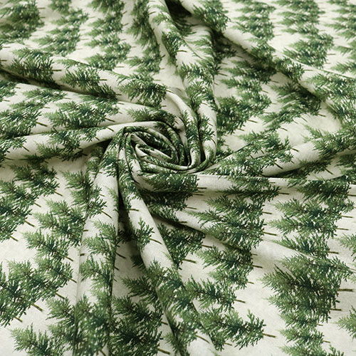 Woodland Pine Tree Winter Forest 2