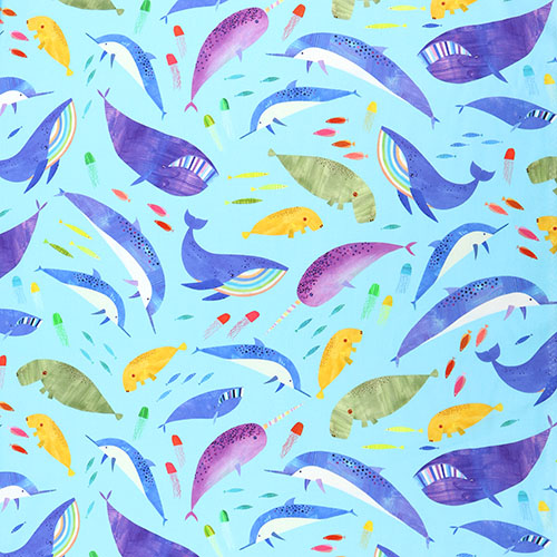 Amigos Del Mar Ballenas Acuáticas Coloridas 4