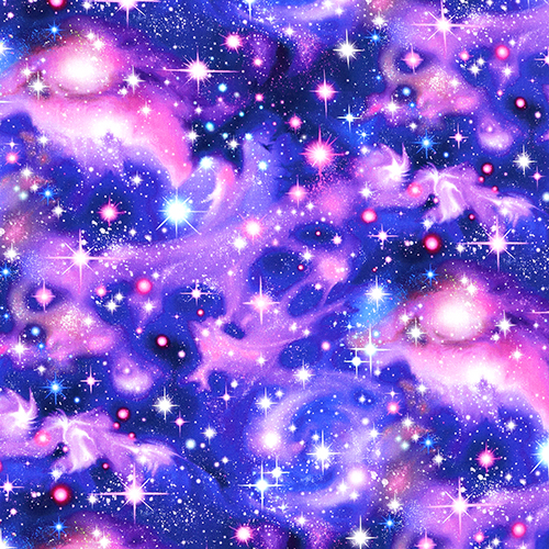 Spiralgalaxien Letzte Grenze Stoff von Michael Miller