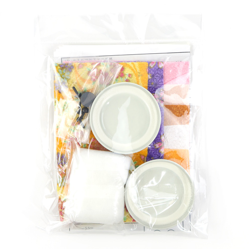 Japanese Owl Magnet Craft Kit - Set of 2 Handmade No-Sew DIY Sewing Project 2