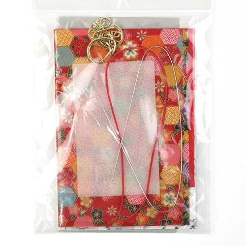 Japanese Mini Pokkuri Geta Geisha Shoes Set of 2 Keychain No-Sew Craft Kit - Dark Colour Set 2