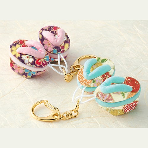 Japanisches Mini-Pokkuri-Geta-Geisha-Schuh-Set Aus 2 Schlsselanhngern Ohne Nhen Bastelset – 4