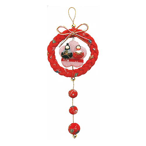 Japanische Fukubina-Puppen Blumenkranz H�ngedekoration Kein-N�h-Bastelset 4