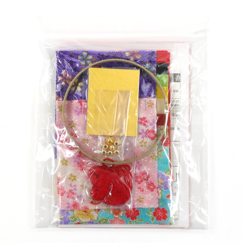 No-Sew Hinamatsuri Flowers Hanging Decoration – Kyoto Chirimen Japanese Girls’ Day Craft 2
