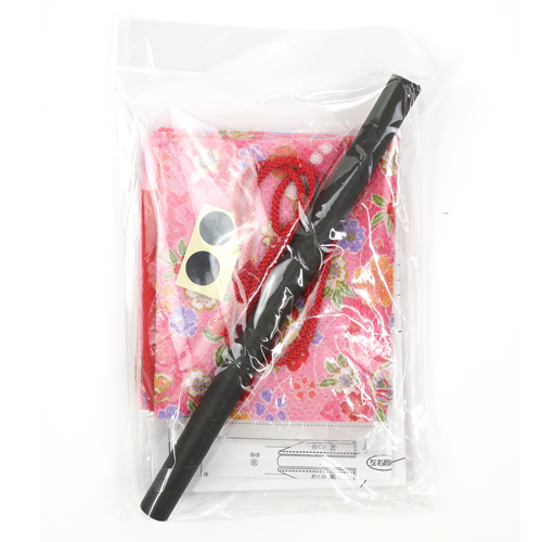 Ornement Suspendu Kimono Japonais - Kit De Couture DIY - Rose 2