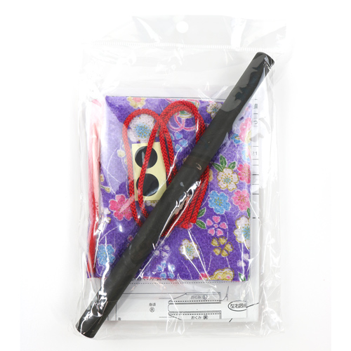 Decorazione Pensile Kimono Giapponese - Kit Da Cucito Fai Da Te - Viola 2