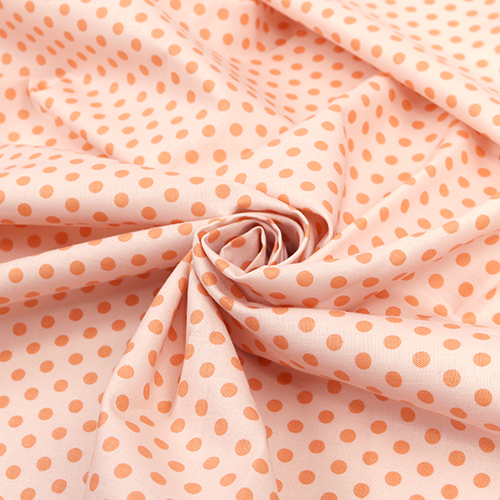 Peach Orange Polka Dots Sunsetrigde 2