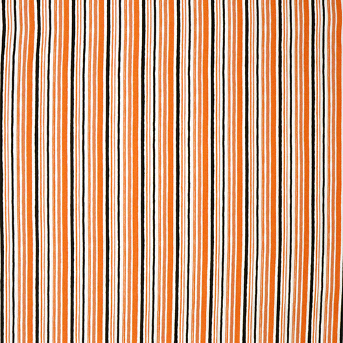 Orange Schwarze Streifen Ses Oder Saures Halloween Stoff von Riley Blake