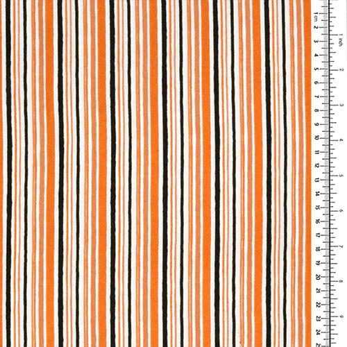 Orange Rayures Noires Farce Ou Friandise Halloween 1