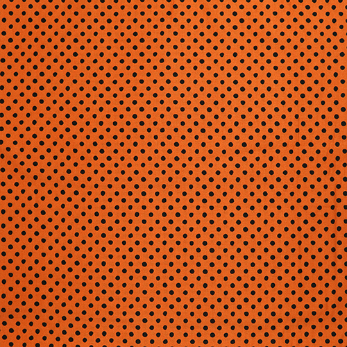 Orange Dots Trick or Treat Halloween Polka Dots 4