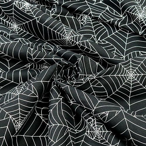 Toile D’araignée Noire Cousue Halloween 2