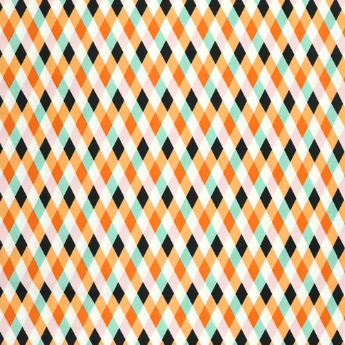 Harlequin Check Halloween Frank and Friends 4
