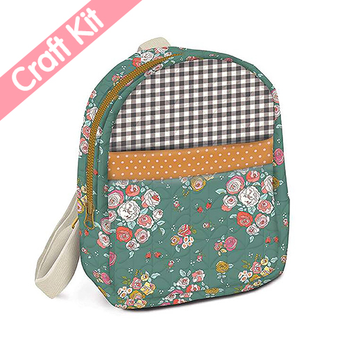 Make-Your-Own Backpack Panel Sunsetrigde Fabric by Riley Blake