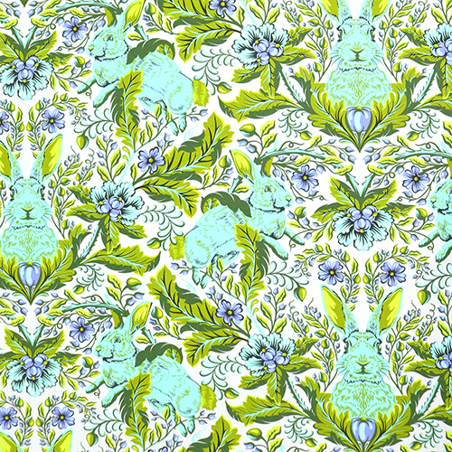 Tula Pink Hoppy Go Lucky Fort De Pleine Lune II Tissu par Free Spirit