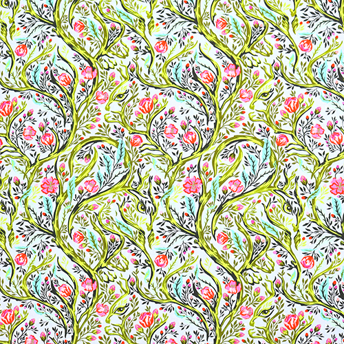 Tula Pink Responsable De Branche Fort De Pleine Lune II Tissu par Free Spirit