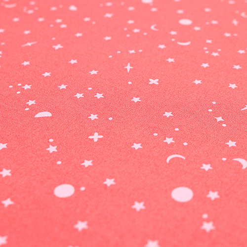 Korallen-Sonnenbrand – Tula Pink Weltraumstreusel Vollmond-Wald II 5