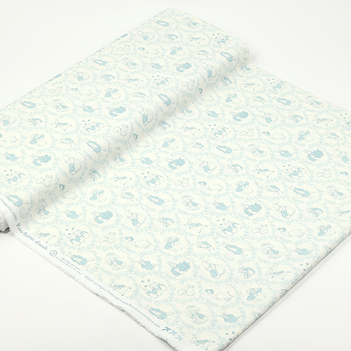 Peter Rabbit & Friends Toile Damasco Conejo Pato 3