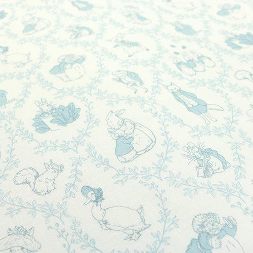 Peter Rabbit & Friends Toile Damasco Conejo Pato 4