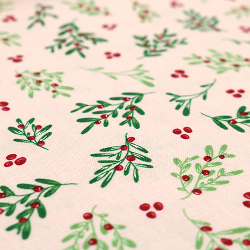 Rama De Muérdago Vintage Con Bayas De Navidad 5