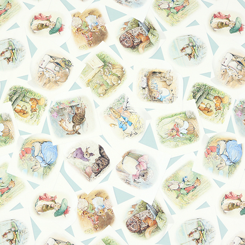 Peter Rabbit & Friends Page Principale Du Livre Illustration Tissu par Riley Blake