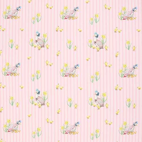 Peter Rabbit & Friends Jemima Puddle-Duck Rayure Tissu par Riley Blake