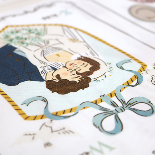 Jane Austen A-Z Soft Book Panel 5