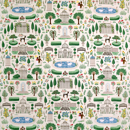 Jane Austen Highbury Park Emma Fabric