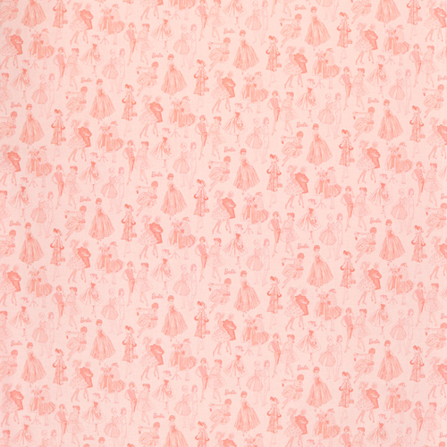 Barbie Vintage Fashion Tonal Pink 4