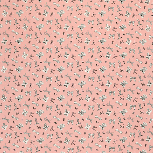 B De Moda Vintage Barbie Con Lazos Rosas 4