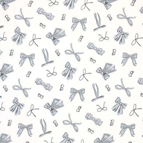 B De Moda Vintage Barbie Con Lazos Blancos