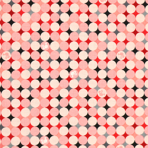 Barbie Vintage Ponytail Puntos Brillantes Rosas