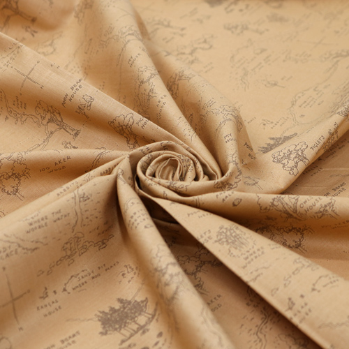 Winnie The Pooh Mappa Del Bosco Dei Cento Acri Marrone 2