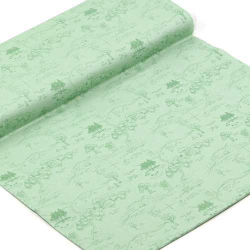 Winnie The Pooh Mappa Del Bosco Dei Cento Acri Color Crema 3