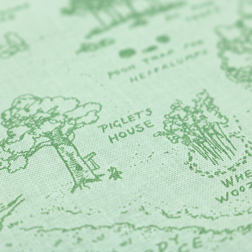 Winnie The Pooh Mappa Del Bosco Dei Cento Acri Color Crema 5