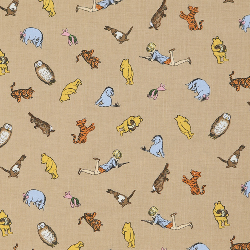 Winnie L’Ourson Amis Personnages Marron