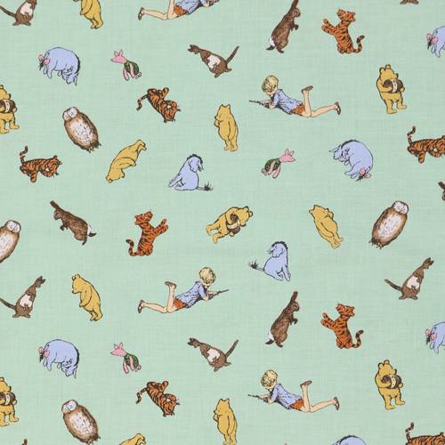 Winnie L’Ourson Amis Personnages Vert