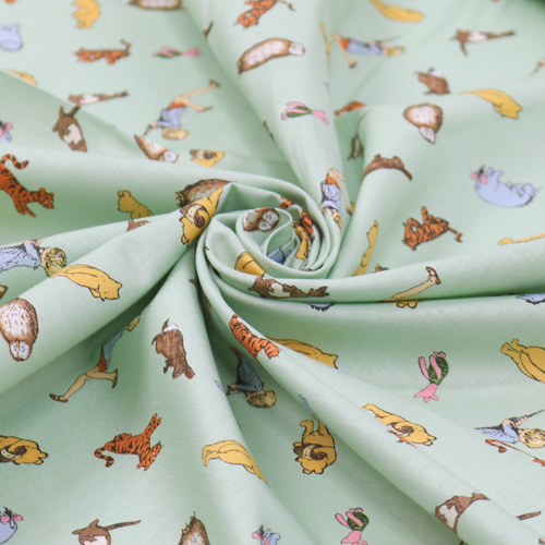 Winnie Pooh Amigos Personajes Verde 2