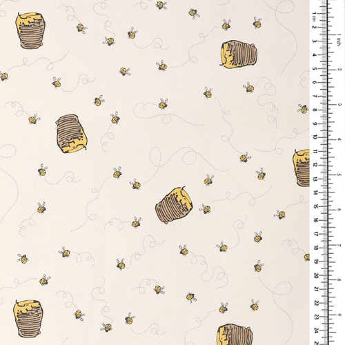 Winnie Puuh Bienen Honigtopf Bienen Cremefarben 1