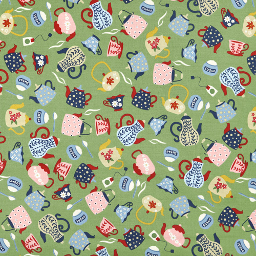 Une Cuillerée De Sucre Mary Poppins Théière Sucre Vert Tissu