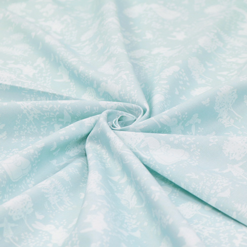 Peter Rabbit Benjamin Bunny Tonal Garden Blue 2