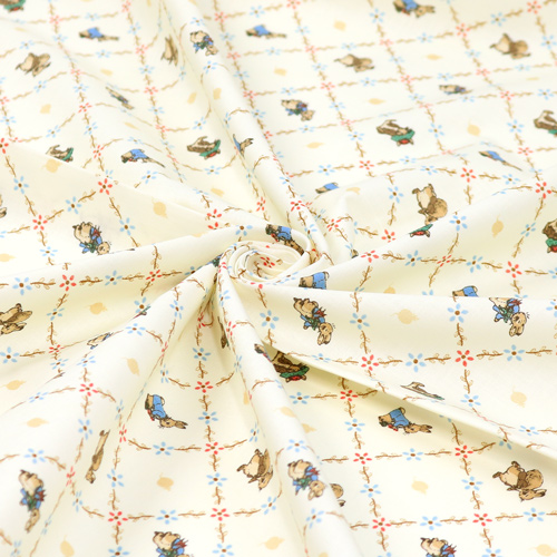 Peter Rabbit Benjamin Bunny Grazioso Reticolo Crema 2