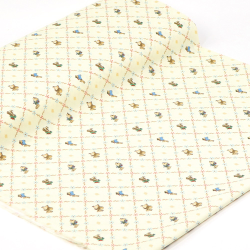 Peter Rabbit Benjamin Bunny Grazioso Reticolo Crema 3