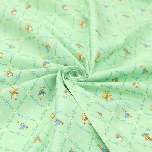 Peter Rabbit Benjamin Bunny Grazioso Reticolo Verde 2