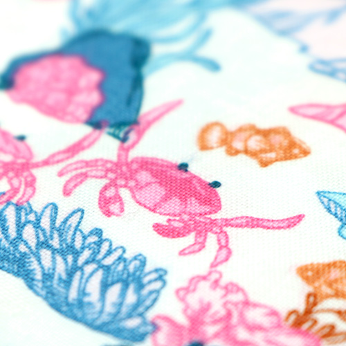 Reef Ocean Life Dolphins fish Coral Multi 5