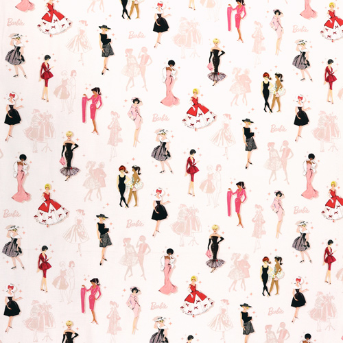 Moda Glamour Vintage Barbie En Blush 4