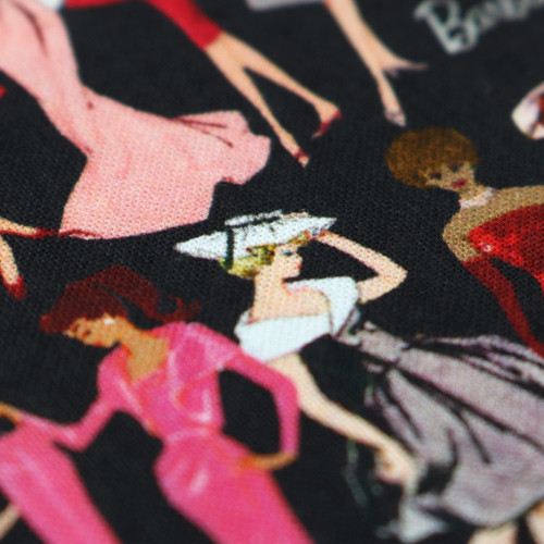 Barbie Vintage Catwalk Fashion Black 5