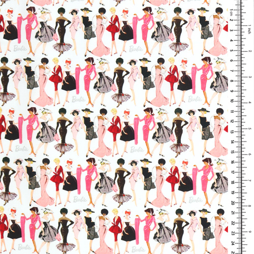 Moda Pasarela Vintage Barbie En Blanco 1