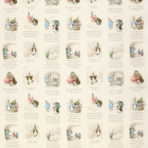 Peter Rabbit Benjamin Bunny Momento Della Storia Crema 4