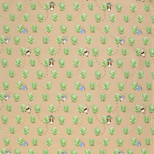 Peter Rabbit Benjamin Bunny Lettuce Patch Tan 4